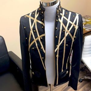 Military inspired stylish men’s jacket. Designer sample